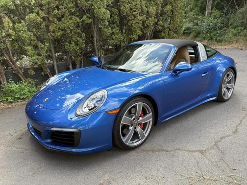 Blue 2017 Porsche 911 911 Targa 4S