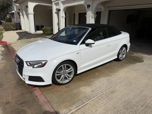 White 2018 Audi A3 2.0T Tech Premium