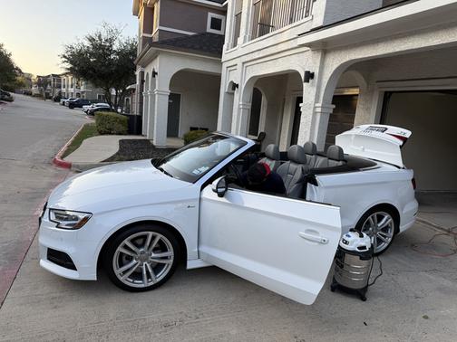 White 2018 Audi A3 2.0T Tech Premium