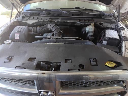 White 2009 Dodge Ram 1500 Laramie Quad Cab