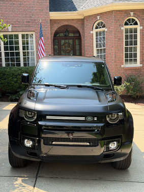 Black 2025 Land Rover Defender 110 P400 X-Dynamic SE