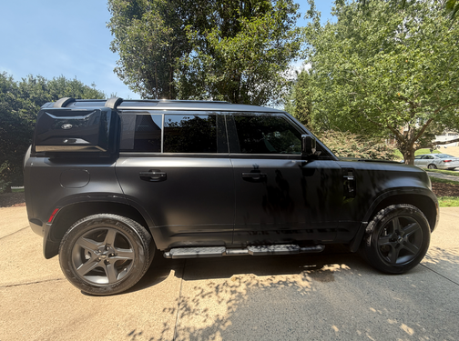 Black 2025 Land Rover Defender 110 P400 X-Dynamic SE