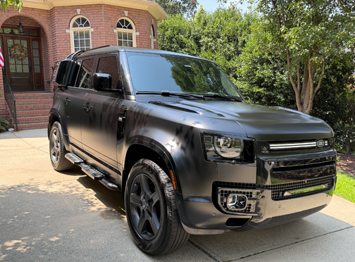 Black 2025 Land Rover Defender 110 P400 X-Dynamic SE