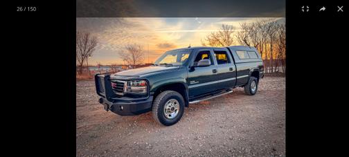 Green 2005 GMC Sierra 3500 SLT Crew Cab