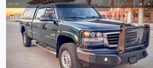 Green 2005 GMC Sierra 3500 SLT Crew Cab