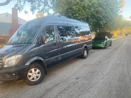 Gray 2014 Mercedes-Benz Sprinter High Roof