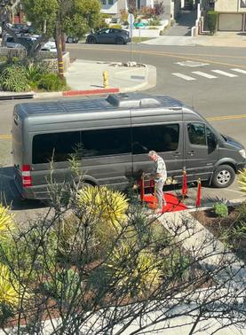Gray 2014 Mercedes-Benz Sprinter High Roof