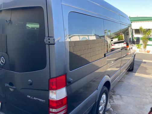 Gray 2014 Mercedes-Benz Sprinter High Roof
