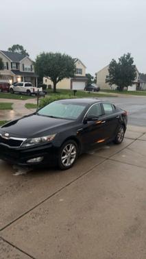 Black 2013 Kia Optima LX