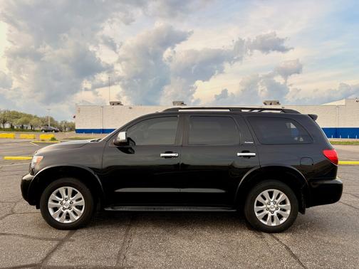 Black 2011 Toyota Sequoia Platinum