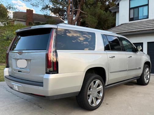 Silver 2016 Cadillac Escalade ESV Premium