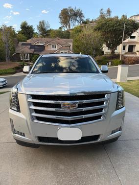 Silver 2016 Cadillac Escalade ESV Premium