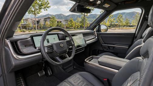 Gray 2022 Rivian R1T Adventure Package