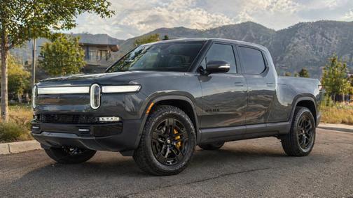 Gray 2022 Rivian R1T Adventure Package