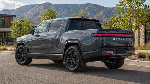 Gray 2022 Rivian R1T Adventure Package