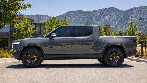 Gray 2022 Rivian R1T Adventure Package