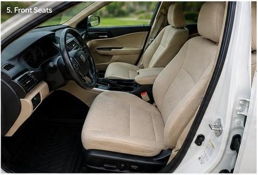 White 2017 Honda Accord EX