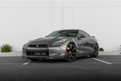 Gray 2009 Nissan GT-R Premium