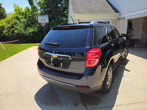 Blue 2016 Chevrolet Equinox LTZ