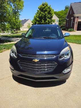 Blue 2016 Chevrolet Equinox LTZ