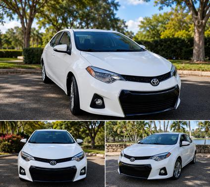 White 2016 Toyota Corolla S Plus