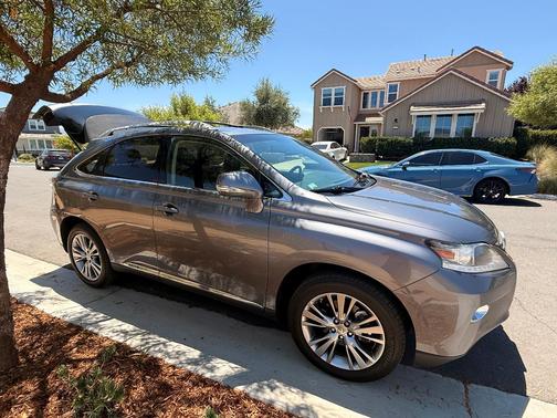 Gray 2013 Lexus RX 450h Base
