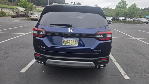 Blue 2025 Honda Pilot Touring AWD