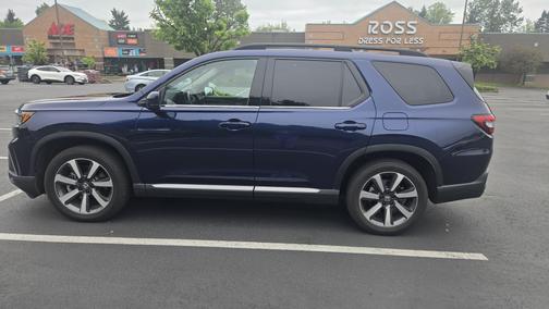 Blue 2025 Honda Pilot Touring AWD
