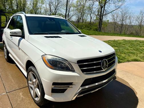 White 2015 Mercedes-Benz M-Class ML 250 BlueTEC 4MATIC