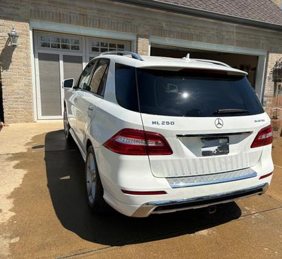 White 2015 Mercedes-Benz M-Class ML 250 BlueTEC 4MATIC
