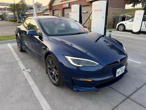 Blue 2022 Tesla Model S Long Range