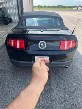 Black 2010 Ford Mustang Base