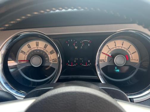 Black 2010 Ford Mustang Base