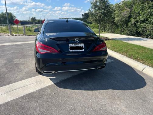 Black 2018 Mercedes-Benz CLA 250 4MATIC