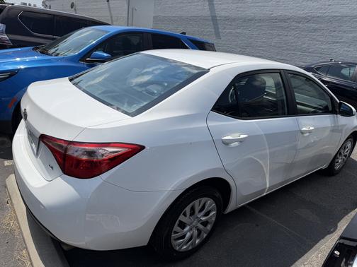 White 2019 Toyota Corolla LE