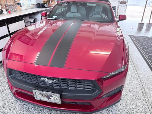 Red 2024 Ford Mustang EcoBoost Premium