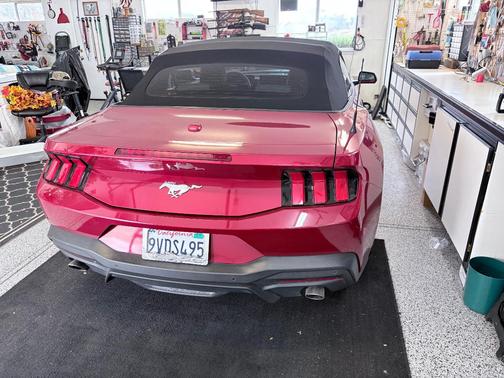 Red 2024 Ford Mustang EcoBoost Premium