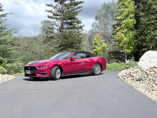 Red 2024 Ford Mustang EcoBoost Premium