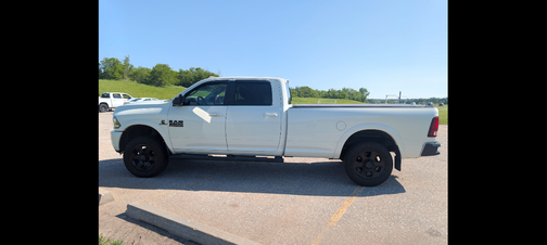 White 2018 RAM 3500 Laramie