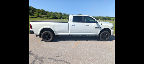 White 2018 RAM 3500 Laramie