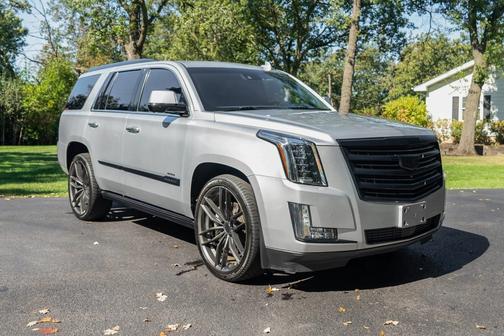 Silver 2016 Cadillac Escalade Platinum