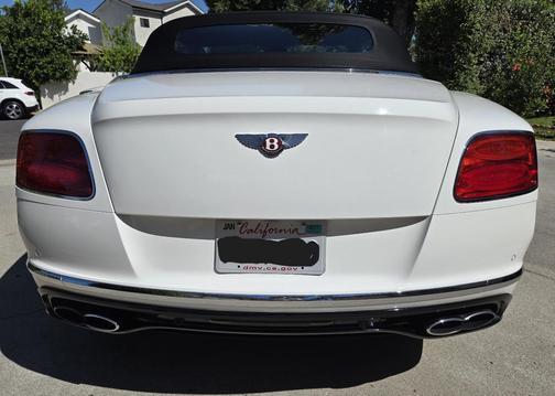 White 2017 Bentley Continental GT V8 S