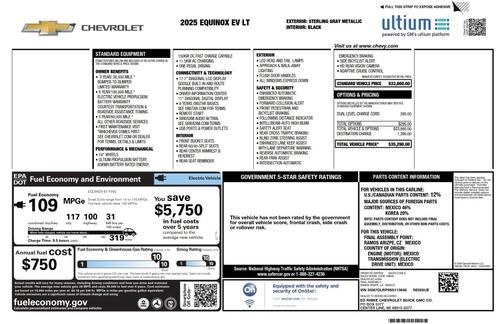 2025 Chevrolet Equinox EV LT