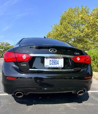 Black 2014 INFINITI Q50 Premium