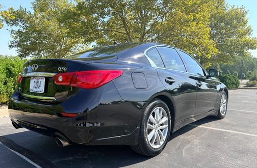 Black 2014 INFINITI Q50 Premium