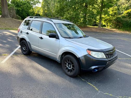 Silver 2010 Subaru Forester 2.5 X