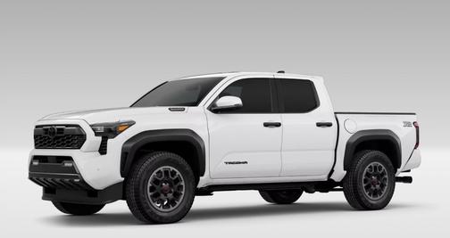White 2025 Toyota Tacoma Hybrid TRD Off Road