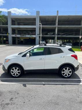 White 2016 Buick Encore Leather