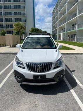 White 2016 Buick Encore Leather
