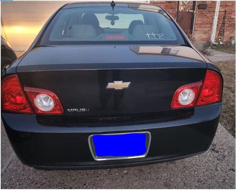 Black 2010 Chevrolet Malibu LS
